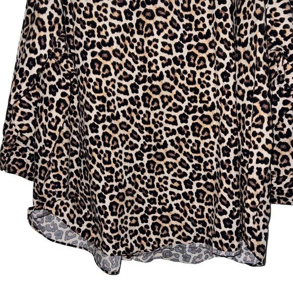 H&M Leopard Print Button Down Shirt - Picture 12 of 17